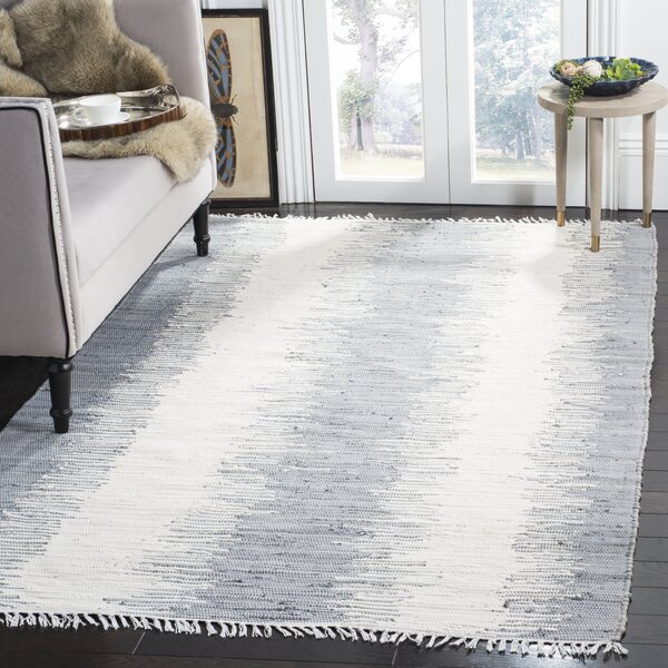 Cayman Handwoven Gray Area Rug & Reviews AllModern